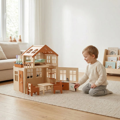 Dollhouse brown